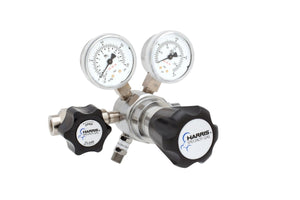 Harris Two Stage Ultra High Purity Brass Barstock Regulator Model 721C-015-000-B - 721C015000B - WeldingMart.com