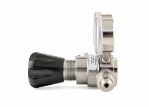 Harris Ultra High Purity Stainless Steel Barstock Regulator - Model 741-015-580-A-4 - 741015580A4 - WeldingMart.com