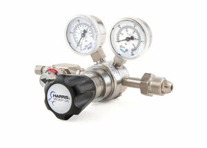 Harris Ultra High Purity Stainless Steel Barstock Regulator - Model 741-125-705-E - 741125705E - WeldingMart.com
