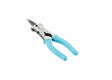 The Harris Welper YS-50 MIG Welding Pliers - WELPER, shown with light blue textured handles against a white background, are made from drop forged steel and feature sleek jaws for gripping, bending, or cutting materials.
