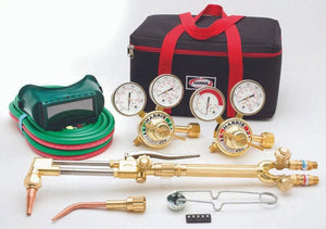 IRONWORKER HV3145S-300 DLX welding and cutting torch kit with gauges, hoses, goggles, wrenches, and carrying case from WeldingMart.