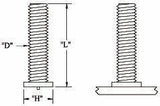 IWT - 10-24 X 1 CDFL ALUMINUM - 100 - 1-CDA009017-100 - WeldingMart.com