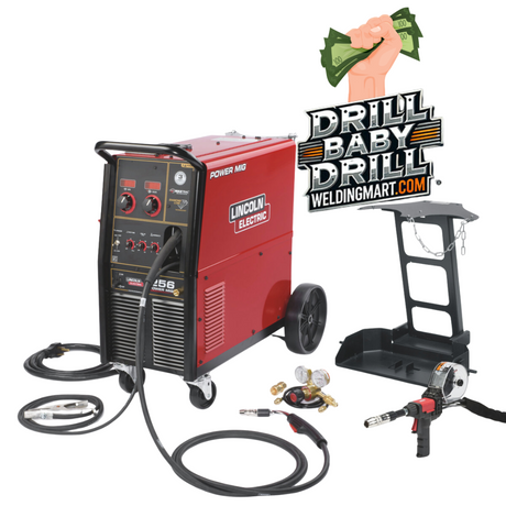 Drill Baby Drill Instant Rebate on Power MIG 256 MIG welder onepak k3069-1 at WeldingMart.com