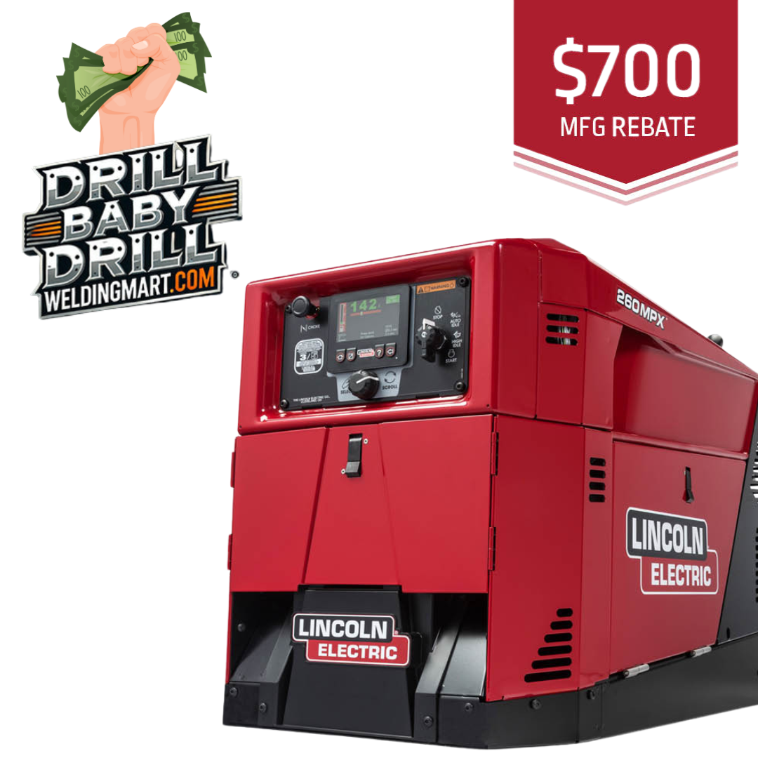 Drill Baby Drill Instant Rebate on Ranger 260MPX Engine Driven Welder Kohler k3458-1 - WeldingMart.com