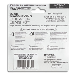 Lincoln 2x4C Magnifying Cheater Lens 2.50 MAG KP5615-250 - image 2