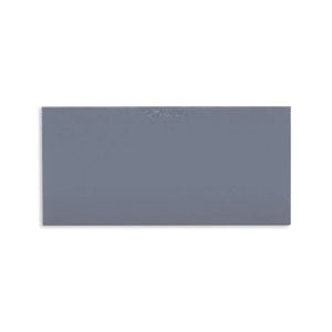 Lincoln 2x4C Series welding lens shade 10 KP5268-2, premium passive glass, matte gray, smooth edges—quality welding accessory.