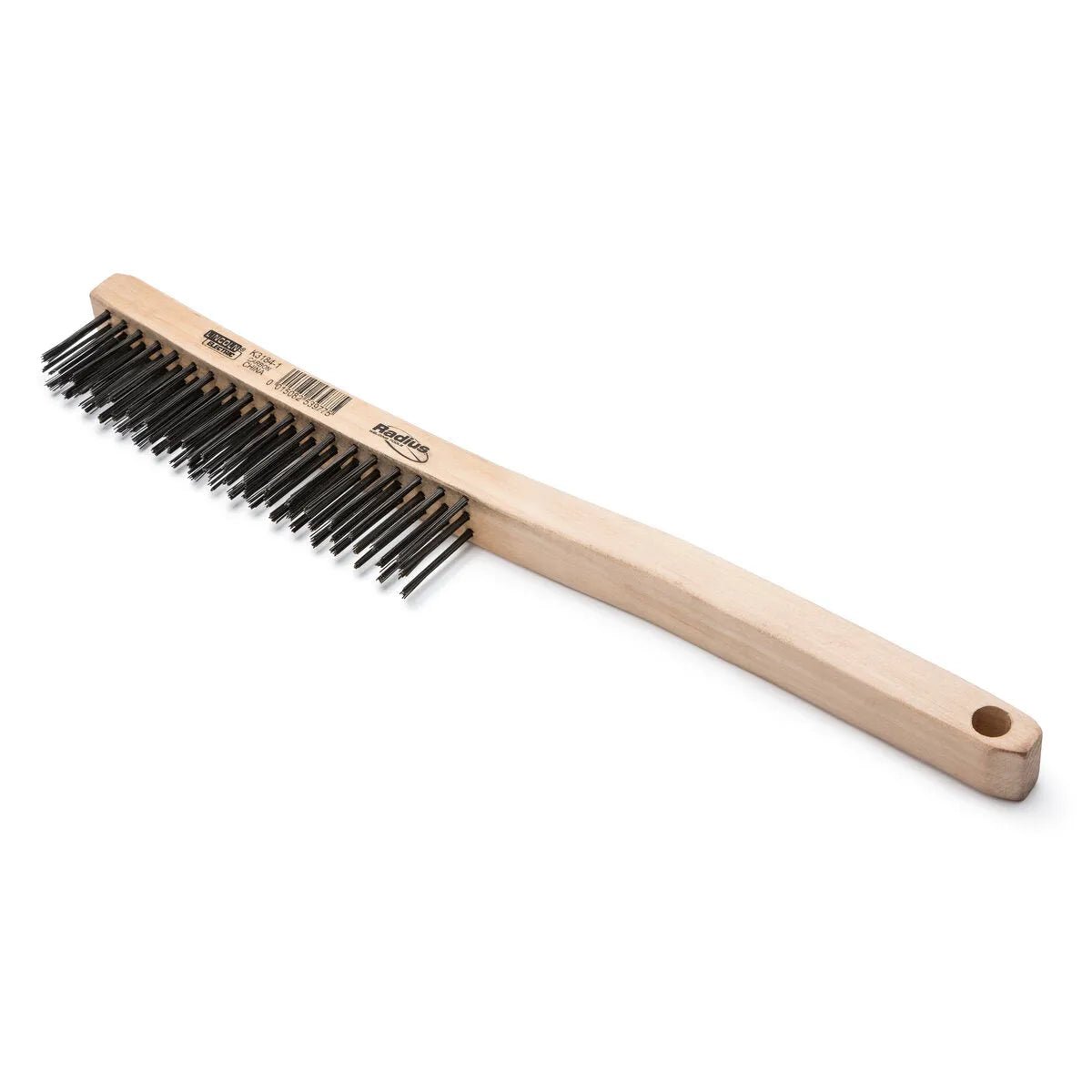 Lincoln 3 x 19 Row Carbon Steel Wire Brush K3184-1 - WeldingMart.com