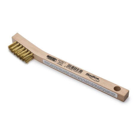 Lincoln 3 x 7 Row Brass Wire Brush K3182-1 - WeldingMart.com