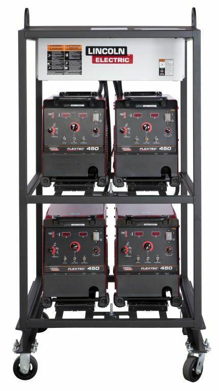 Lincoln 4-PACK RACK FLEXTEC 450 K2956-2 - WeldingMart.com