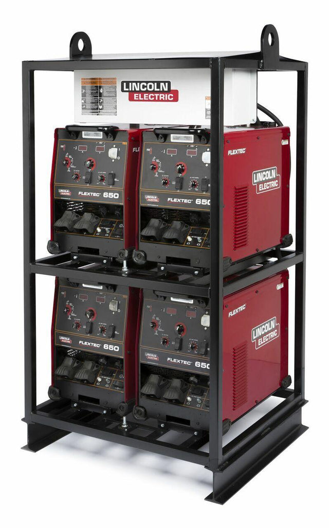 Lincoln 4-PACK RACK FLEXTEC 650 MULTI-OPERATOR WELDER K3144-1 - WeldingMart.com