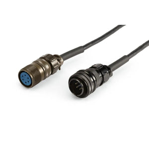 Lincoln 50-FT Extension Cable K5454-50 for welding, with multi-pin connectors, ideal 6-pin amptrol accessory on white background.