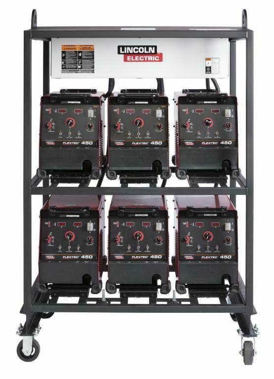 Lincoln 6-PACK RACK FLEXTEC 450 K2957-2 - WeldingMart.com