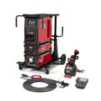 Lincoln APEX 30S HELIX M85 TIG Ready-Pak K52260-1 welder on cart with cables, torch, hoses, remote—welding tools included.