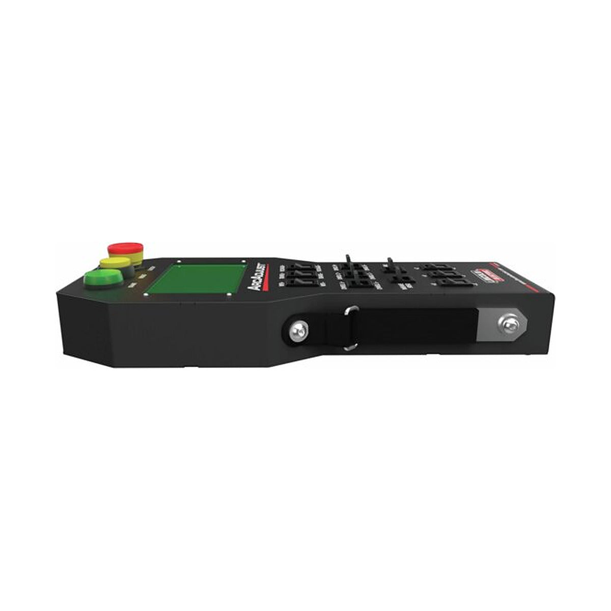 Lincoln ArcAdjust Solution for Cooper GoFa Cobots AD2652-2 handheld weld adjustment control pendant, left side view