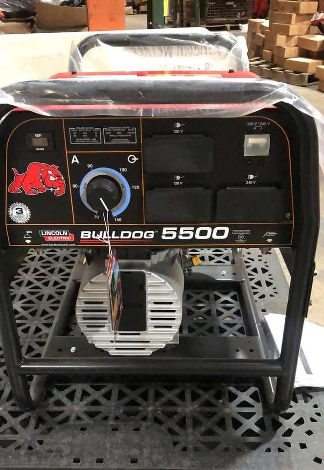 Lincoln Bulldog 5500 Factory Demo Engine Driven Welder Kohler - U2708-2 - WeldingMart.com