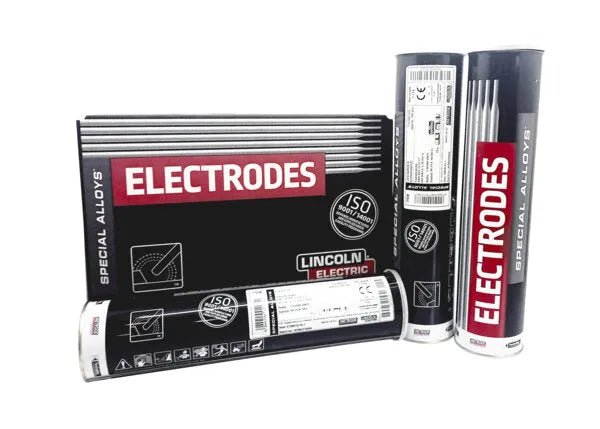 Chromet 2X 40 welding electrodes box and tubes, low hydrogen rods, corrosion resistant, certified, WeldingMart supplies.