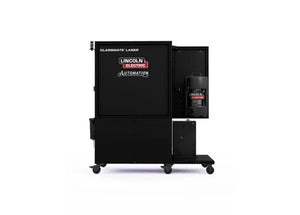 Lincoln ClassMate® Laser Welding Trainer AD2446-15—advanced welding equipment with control panel, wheels, for training.