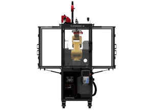 Lincoln ClassMate M Robotic Trainer AD2446-20 in safety enclosure with robotic arm, ideal for welding training and automation.