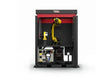 Lincoln ClassMate Pro Robotic Welder Trainer AD2446-24 features a yellow robotic arm in a black and red welding cell enclosure.