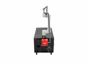 Lincoln Cooper CRX-10iA/L W/C WB Welding Cobot Cart AD2489-17 with robotic arm, perforated cart top—welding equipment at WeldingMart.