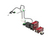 Lincoln Cooper CRX-25iA welding cobot package with white robotic arm, control units, sensor—industrial welding tool at WeldingMart.