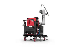 Lincoln Cooper CRX-25iA Water-Cooled Welding Cobot Cart AD2489-7 with robotic arm, pro welding equipment for automation.