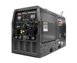 The Lincoln DUAL MAVERICK 200/200X READY PAK 3 (K4382-2-RP3) is a large black industrial diesel welding generator with dual outputs, control panels, dials, switches, multiple power sockets, warning labels, and prominent branding.