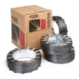 Lincoln ED012506 Innershield NR-211-MP FCAW-S welding wire coils, 0.068" 4x14 lb, beside Lincoln Electric box at WeldingMart.