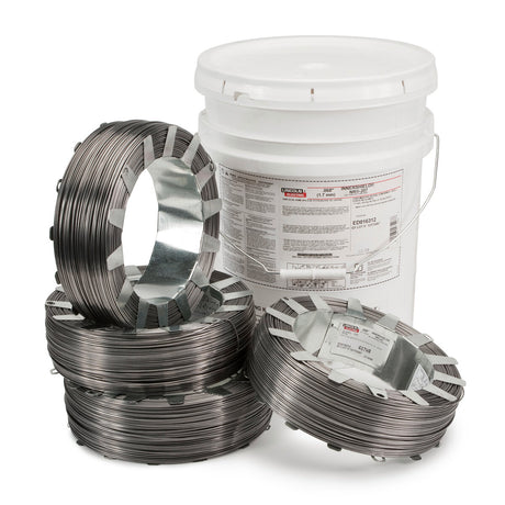 Lincoln ED016312 Innershield NR-207 Flux-Cored FCAW-S Welding Wire, 0.068 in, 4 14 lb Coils - WeldingMart.com