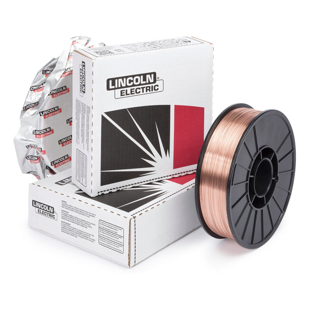 Lincoln ED033121 Pipeliner 80Ni1 MIG (GMAW) Welding Wire, 0.040 in, 33 lb Spool - WeldingMart.com