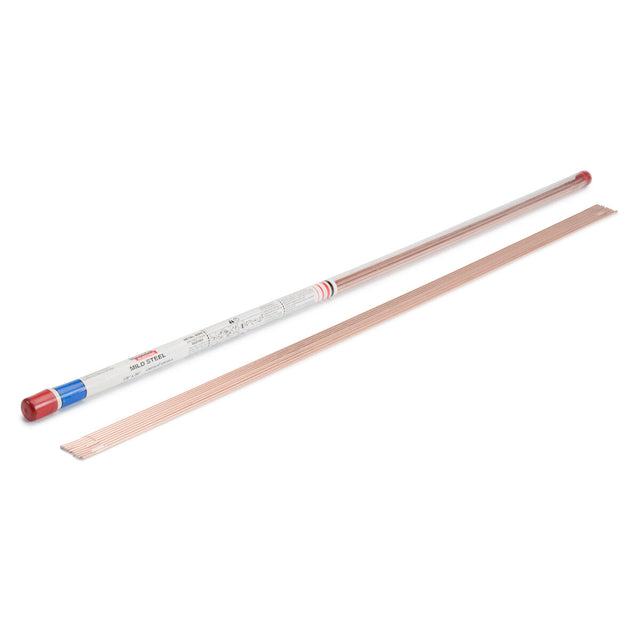 Lincoln ED034325 Lincoln ER70S-2 TIG GTAW Welding Rod, 1/16 in, 4 5 lb Tube - WeldingMart.com