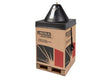 Lincoln ED034792 SuperGlaze 5183 MIG aluminum welding wire, 1/16", 300 lb box on pallet with black funnel, for MIG welders.