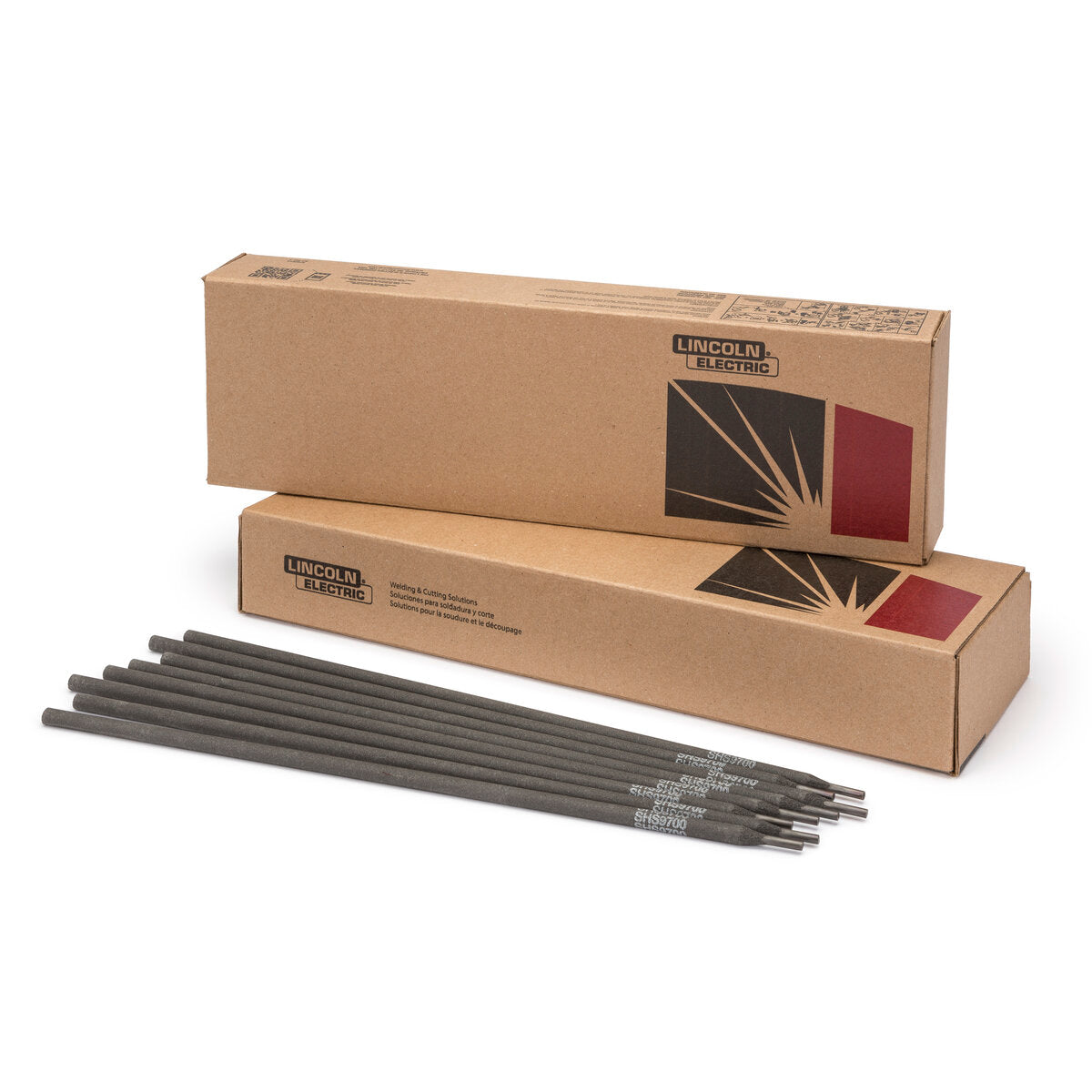 Lincoln ED035669 Lincoln SHS 9700E Stick SMAW Welding Rod, 5/32 in, 10 lb Carton - WeldingMart.com