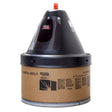 Lincoln ED036718 SuperGlaze 4043 MIG aluminum welding wire feeder for 6XXX alloys, with black top, red cap, cardboard base.