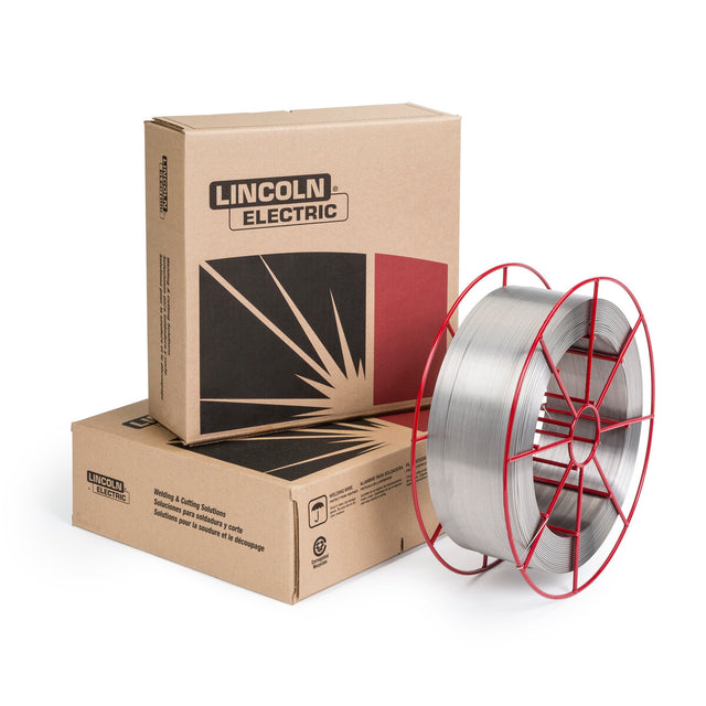 Lincoln ED036933 Lincoln Red Max 307_MOD MIG GMAW Stainless Steel Welding Wire, 0.035 in, 33 lb Spool - WeldingMart.com