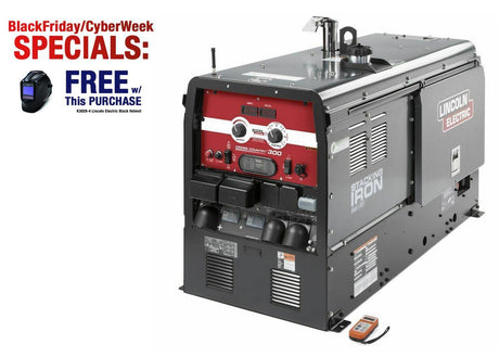  Lincoln Electric Cross Country 300 Engine Drive Welder (KUBOTA) SS w/ Wireless Remote Control - K4166-3 