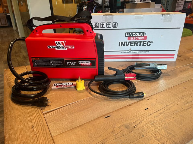 Lincoln Electric - Invertec® V155-S Stick Welder, Low Hour Factory Demo Model - U2605-1 - WeldingMart.com