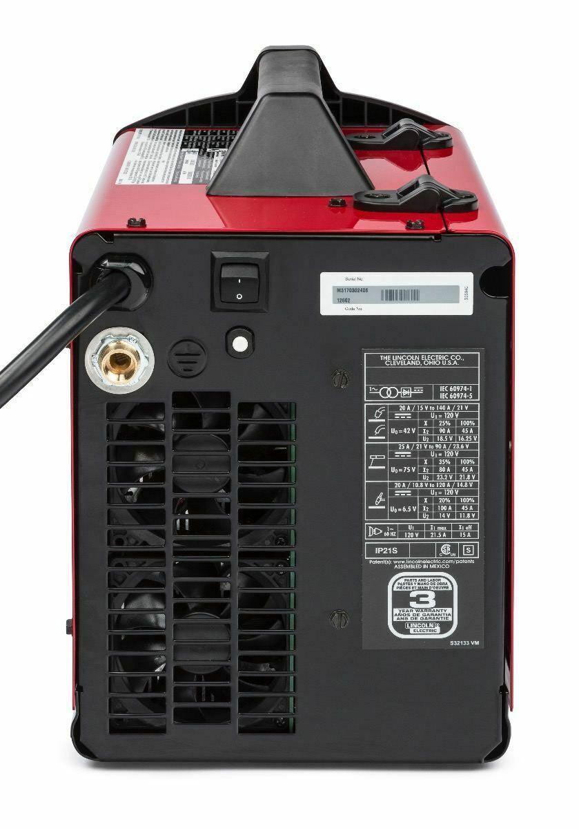 Lincoln Electric Power MIG 140MP Factory Demo Multi-Process Welder - U4498-1 - WeldingMart.com