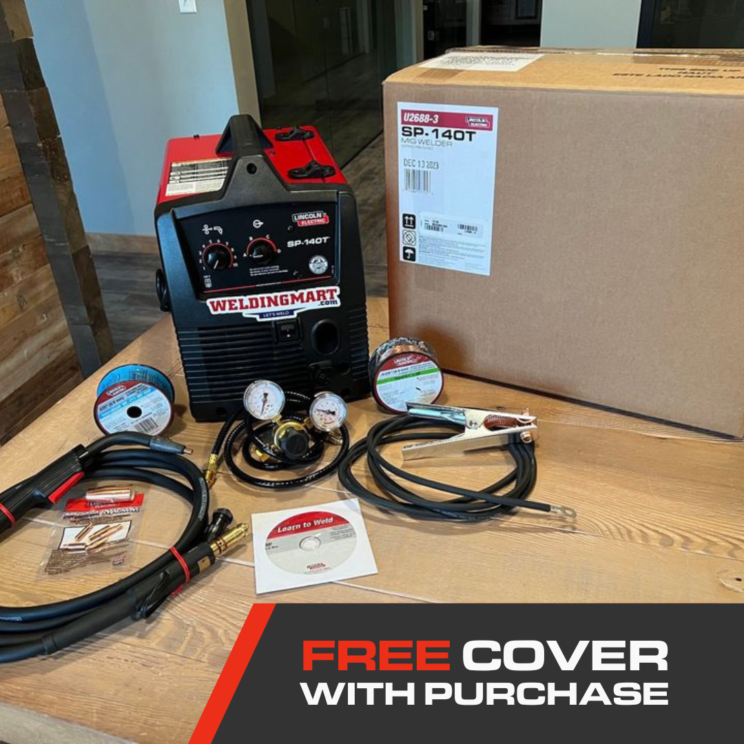 Lincoln Electric SP 140T MIG Welder - Factory Demo Welding Machine - U2688-3 - WeldingMart.com