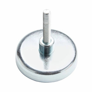 Lincoln EN 20 Extraction Nozzle K2389-5, round metal welding accessory with threaded stem, ideal for fume extraction systems.