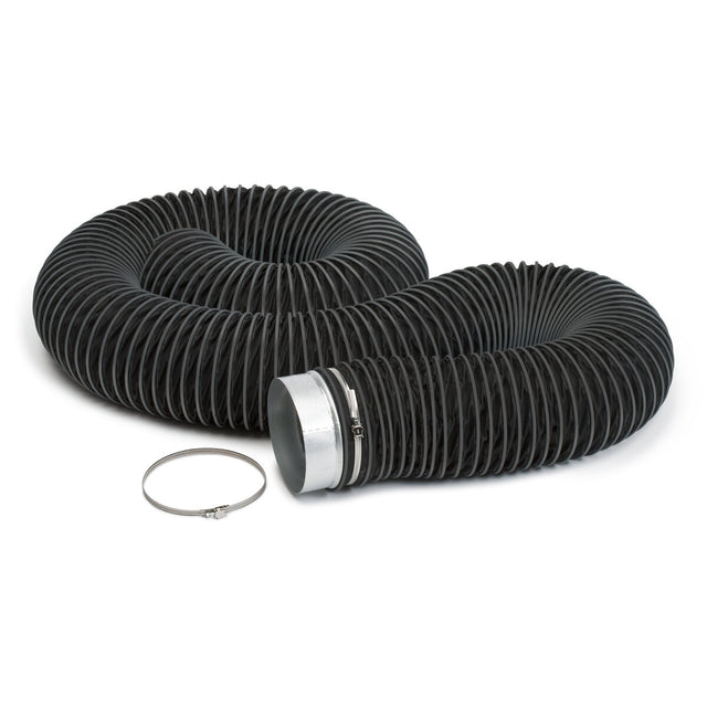 Lincoln Exhaust or Extension Hose Set 16 ft 5 m with steel reinforcement and two clamps - K1668-2.

