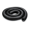 Lincoln Extraction Hose K4114-8, 3 in. x 8 ft., black corrugated with steel reinforcement for welding fume extraction tools.