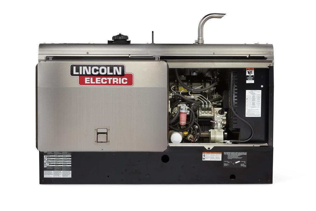 Lincoln Factory Demo Frontier 400X Pipe Perkins Engine-Driven Welder/Generator - U3485-1 - WeldingMart.com