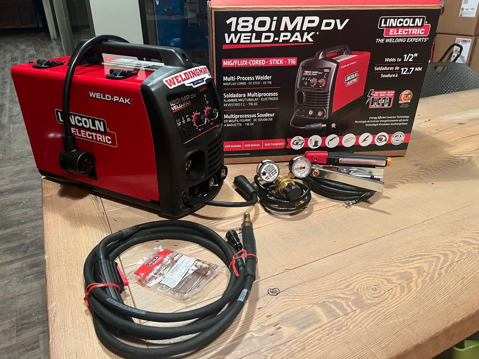 Lincoln Factory Demo Weld-Pak 180iMP DV Multi-Process Welder - U5257-1 - WeldingMart.com