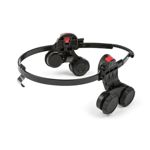 Lincoln FGS 3250D Halo Style Hard Hat Adapter KP3708-1 welding helmet accessory with black headband, ear protectors on white.