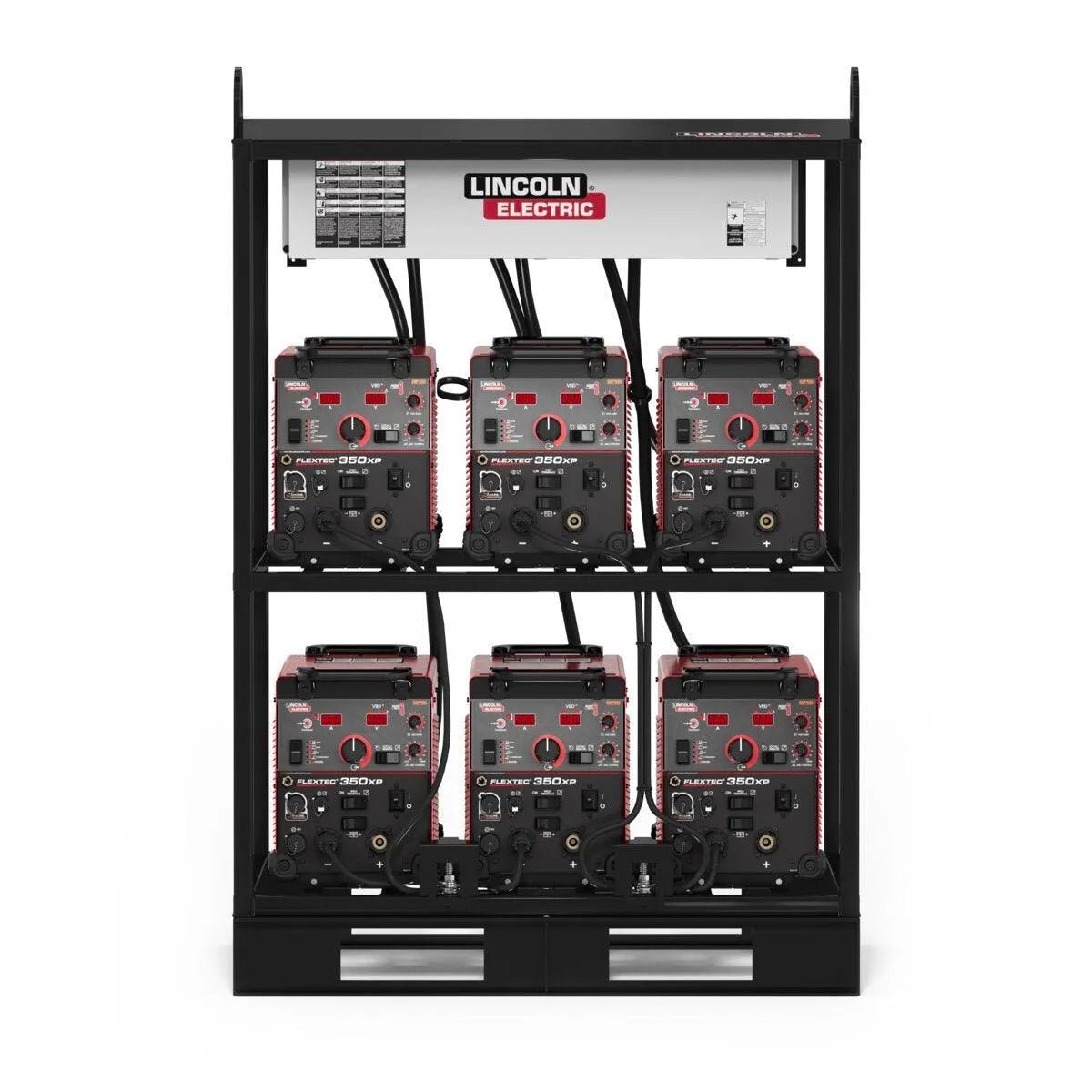 Lincoln Flextec 350XP (Tweco) 6-Pack Rack K4281-2