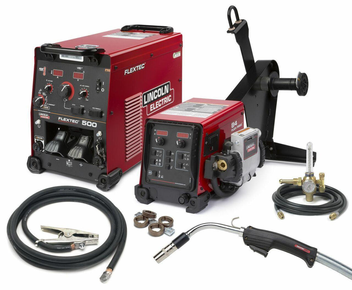 Lincoln FLEXTEC 500 W/ FLEX FEED 84 HEAVY DUTY READY-PAK K3440-1 - WeldingMart.com