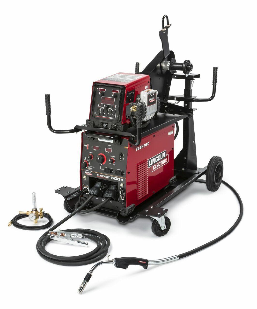 Lincoln FLEXTEC 500P W/ POWER FEED 84 READY-PAK W/ VRD - K4097-1 - WeldingMart.com