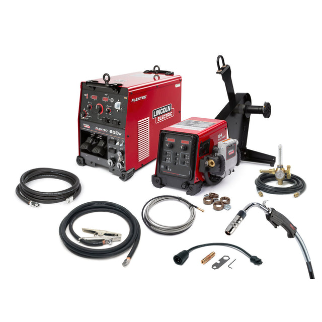 Lincoln Flextec 650X Multi-Process Welder with CrossLinc / Flex Feed 84 One-Pak - K3514-1 - WeldingMart.com