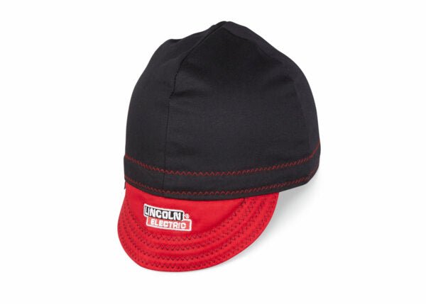 Lincoln FR Welding Cap - Black & Red